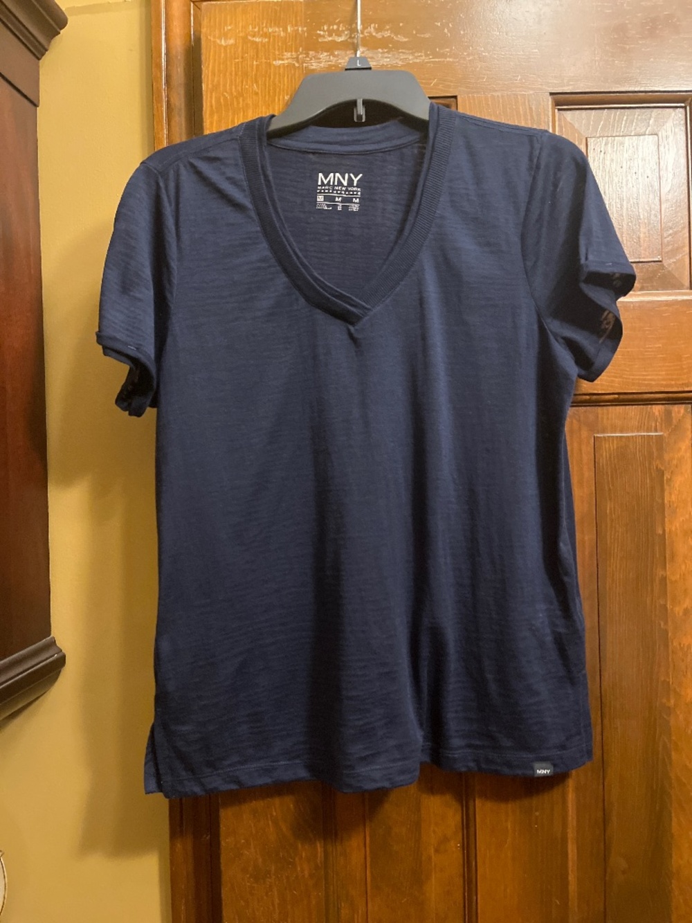 Like New Marc New York Navy Blue T-Shirt.  Short Sleeve.  Med.